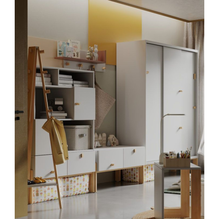 Drabužių spinta su 3 durimis (Alpine kolekcija) Drabužių spinta su 3 durimis (Alpine kolekcija)